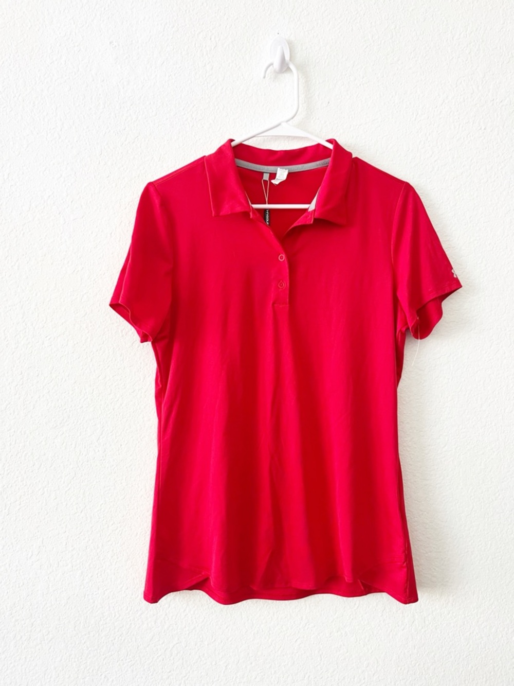 Under‎ Armour Women’s Red Polo Medium NEW